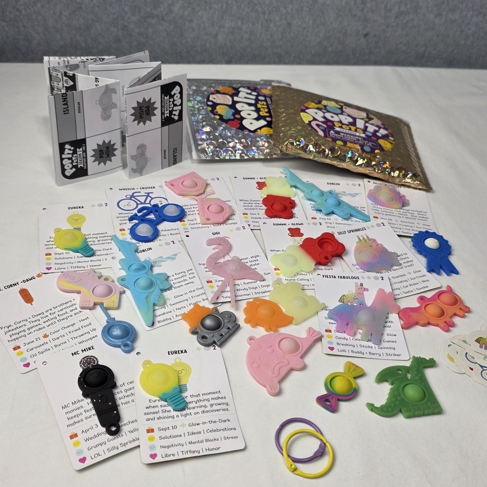 Pop It Pet Fidget Toy Lot Of 24 - Picture 9 of 11